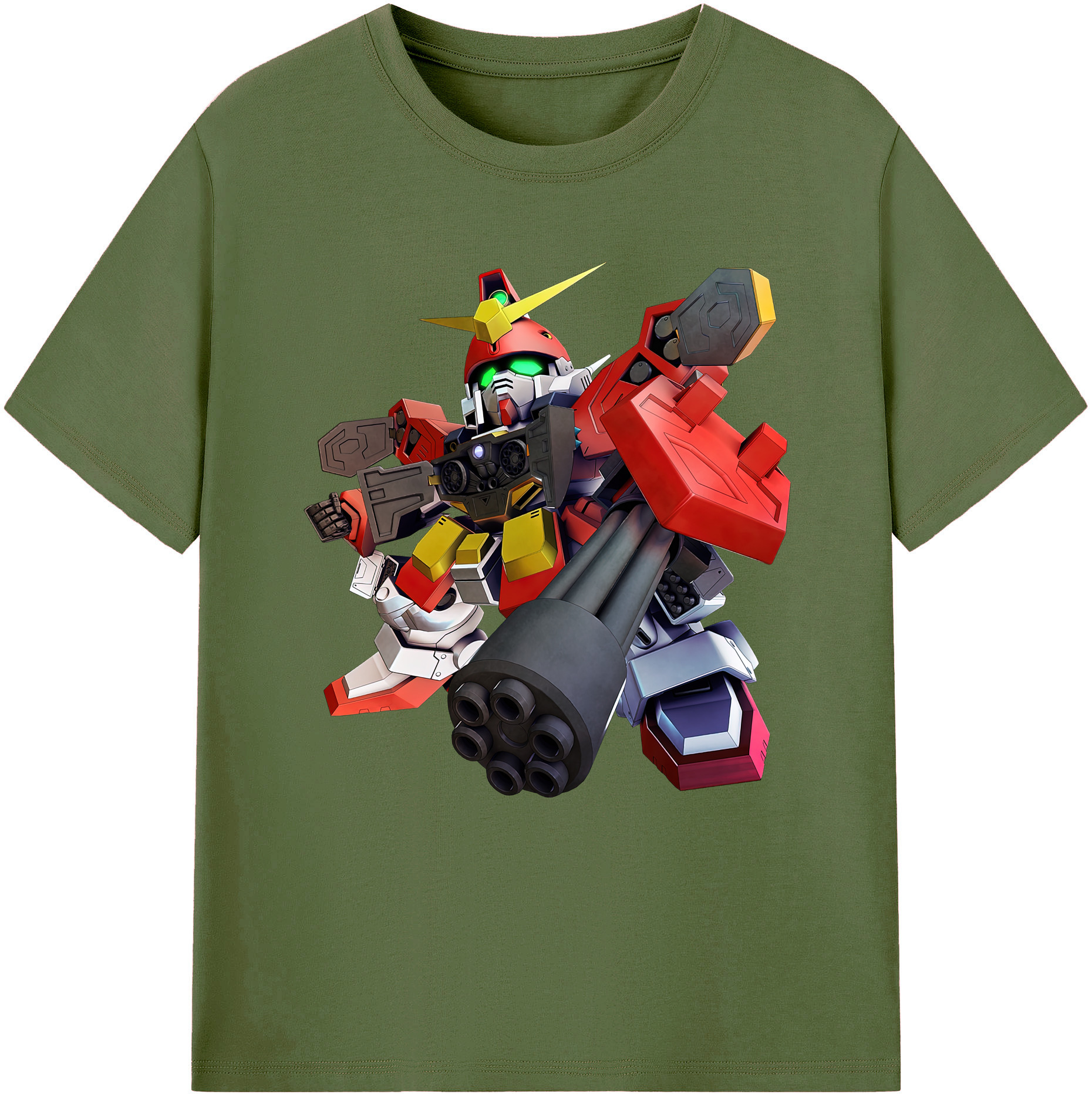 （画像用） 機動戦士ガンダム Mobile Suit Gundam 綿100％半袖Tシャツ（フロントプリント）